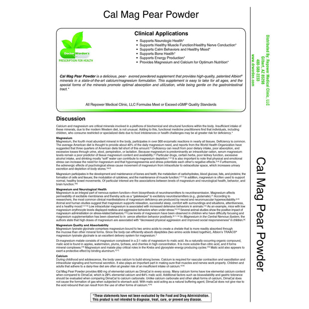 Cal Mag Pear Powder