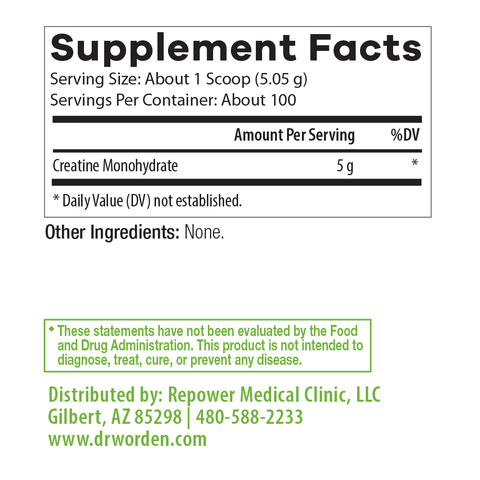 Creatine Monohydrate