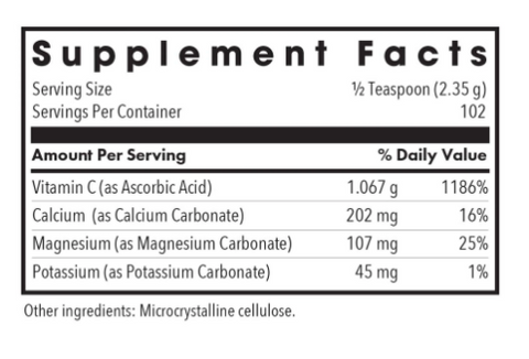 Buffered Vitamin C Powder