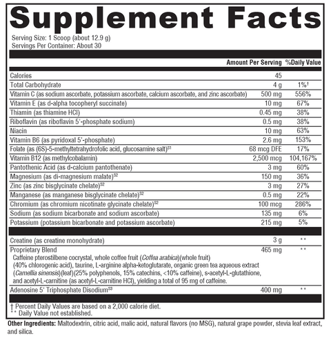 ATP Ignite™ Workout Mixed Berry 30 Servings