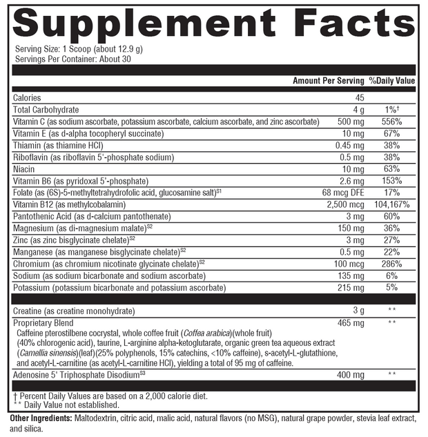 ATP Ignite™ Workout Mixed Berry 30 Servings