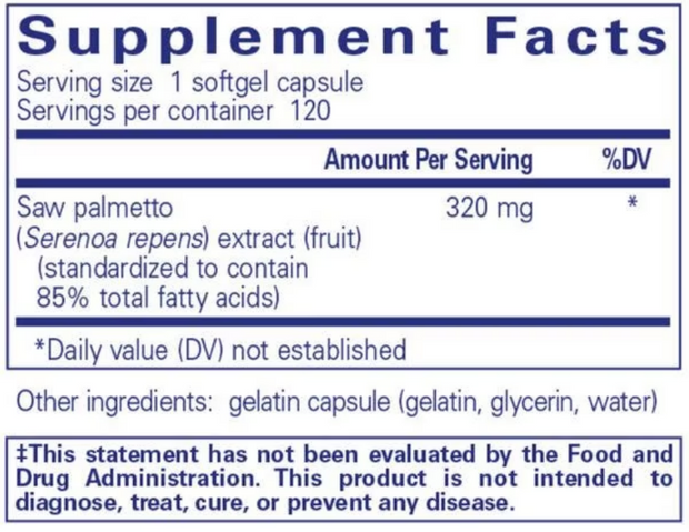 Saw Palmetto 320