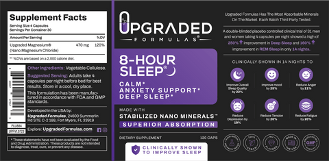 Upgraded 8-Hour Sleep (120ct)