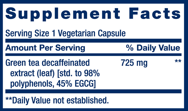 Decaf Mega Green Tea Extract